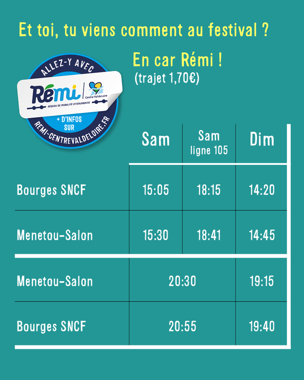 horaires des cars rémi samedi et dimanche